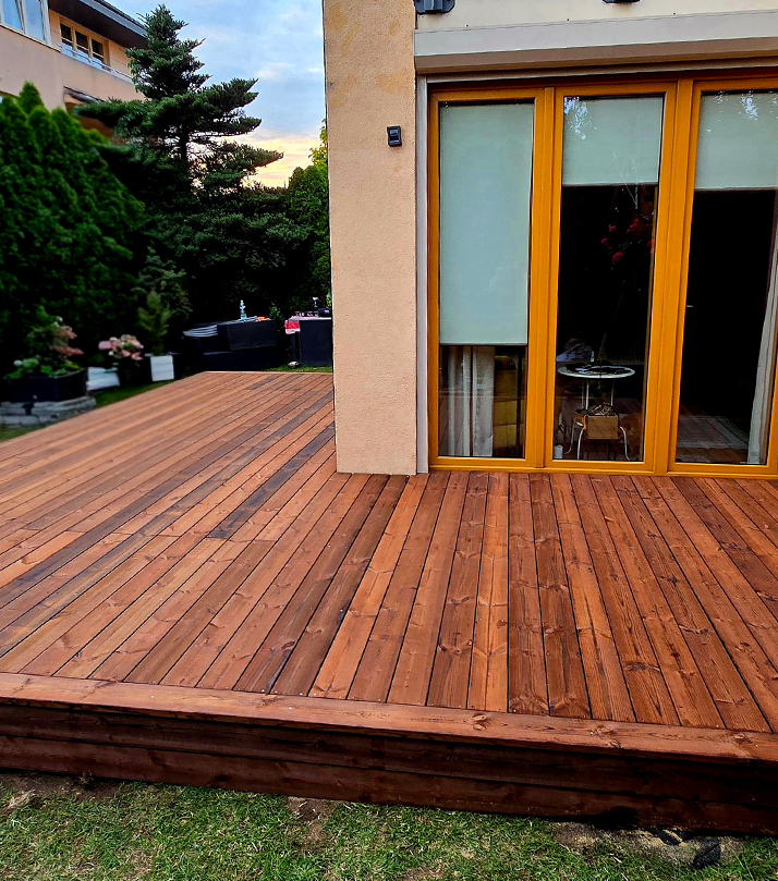 taras drewniane produkcja