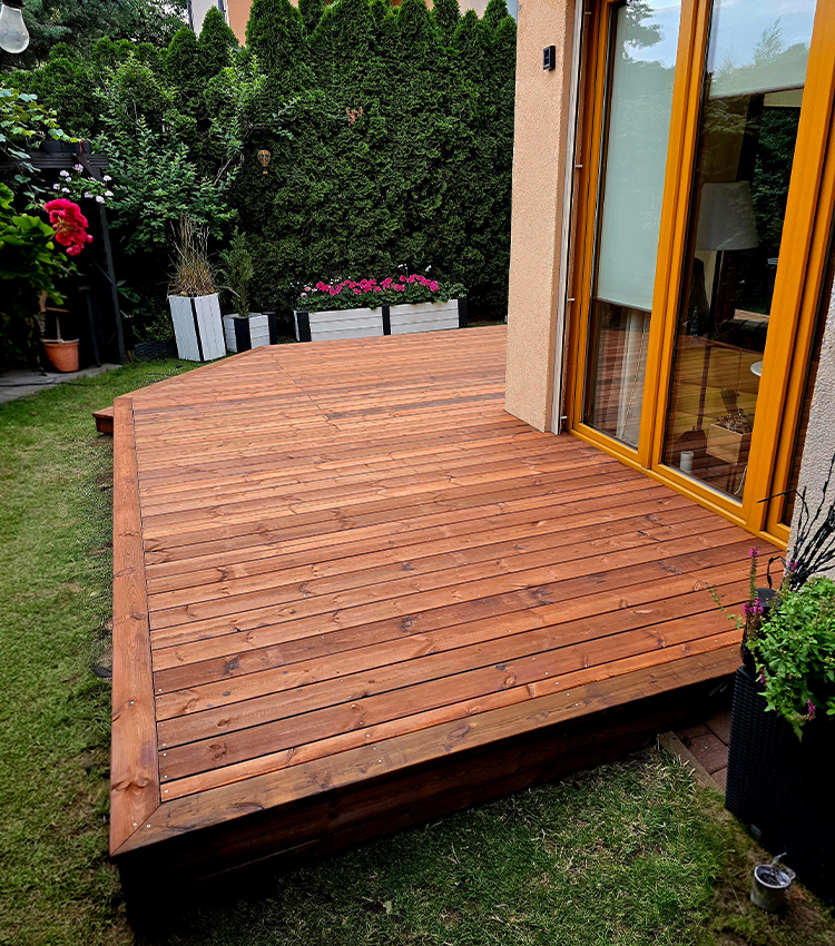 tarasy drewniane na wymiar