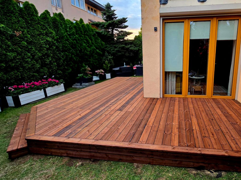 taras drewniany galeria